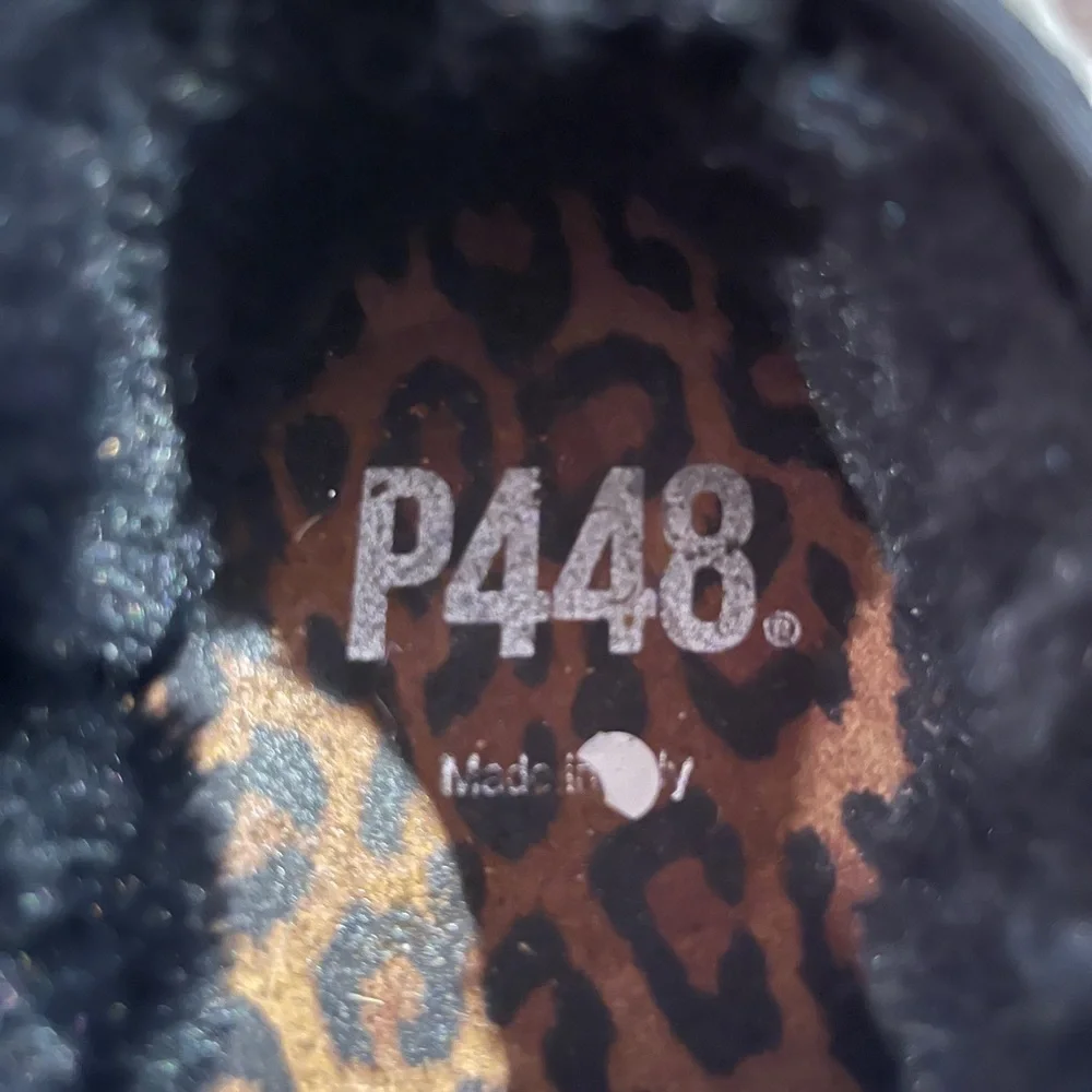 P448 Laby Slippers Shearling - Size 39 or 9  - NWOT - Picture 2 of 6